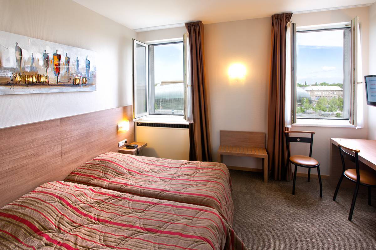 Chambre twin à Strasbourg Hôtel Vendôme